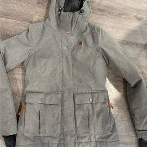 Orage Women's Gray Ski Jacket